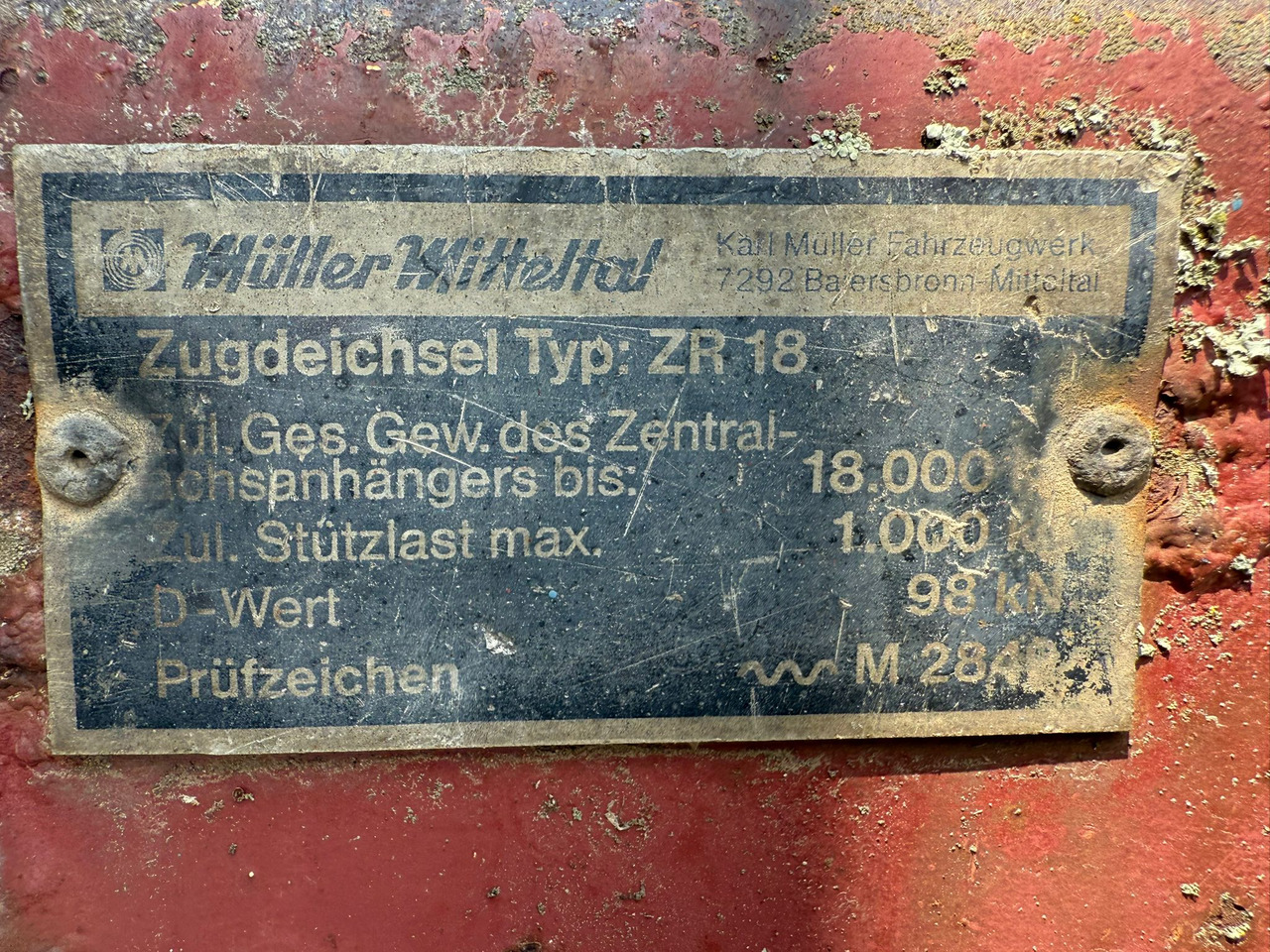 ACKERMANN TKA18 Trailer - Pótkocsi: 5 kép. ACKERMANN TKA18 Trailer - Pótkocsi: 5 kép.