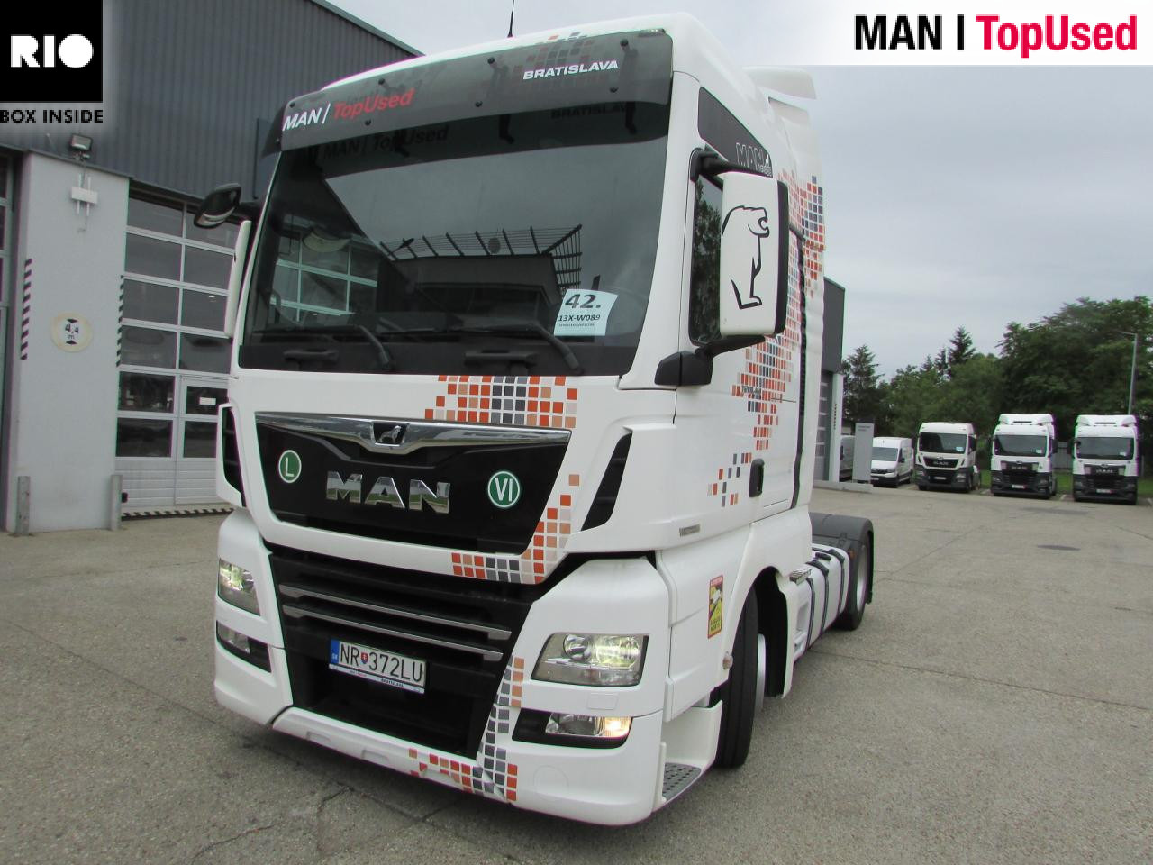MAN TGX 18.460 4X2 LLS-U, ACC, Xenon Euro6 Retarder ZV - Nyergesvontató: 1 kép. MAN TGX 18.460 4X2 LLS-U, ACC, Xenon Euro6 Retarder ZV - Nyergesvontató: 1 kép.