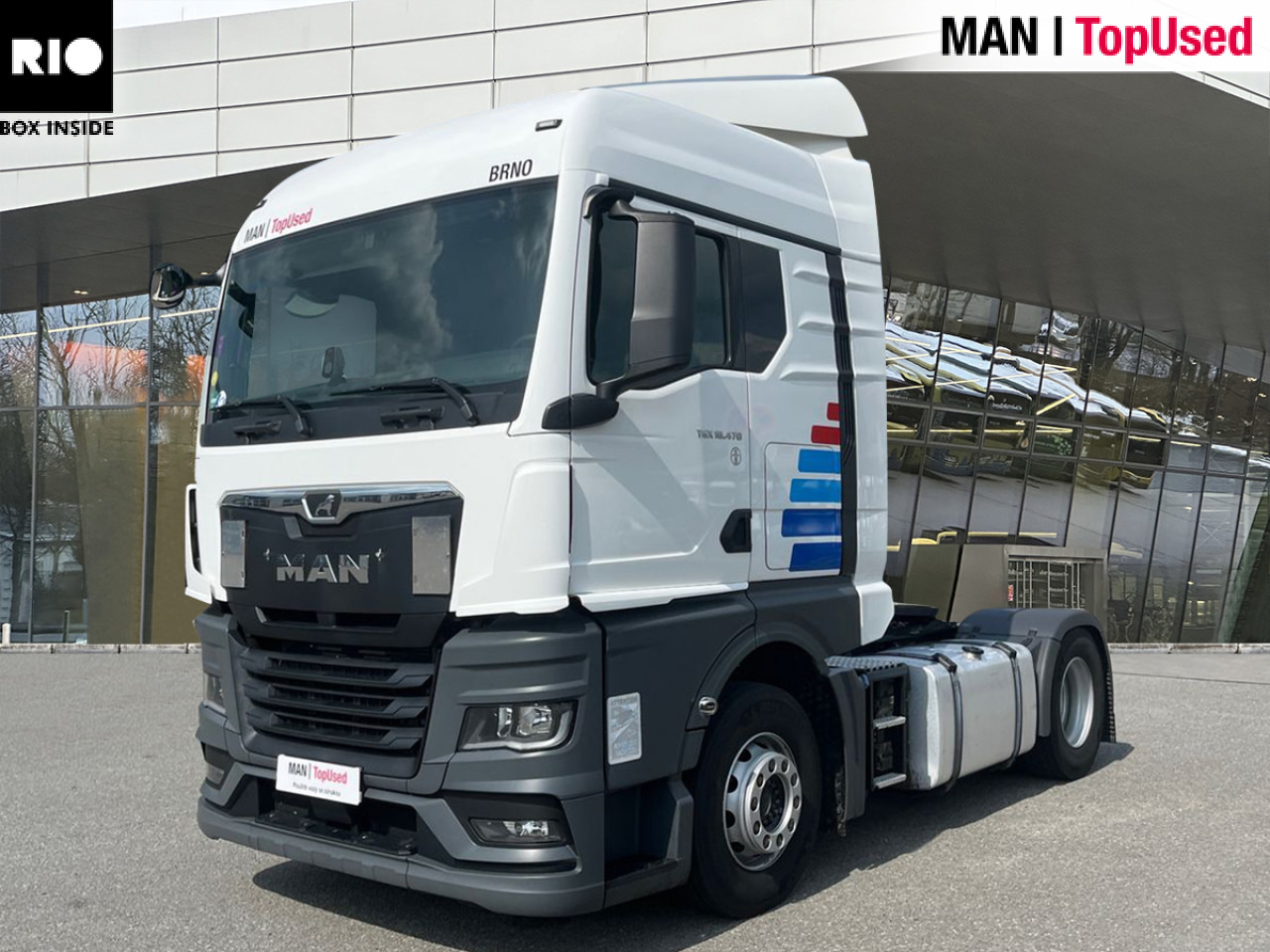 MAN TGX 18.470 4x2 BL SA - Nyergesvontató: 1 kép. MAN TGX 18.470 4x2 BL SA - Nyergesvontató: 1 kép.