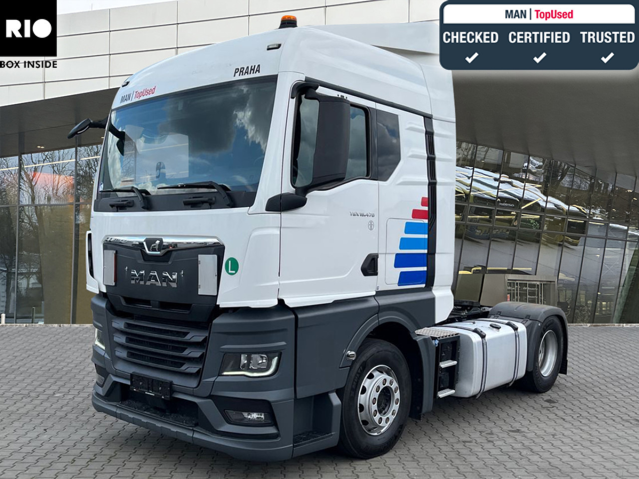 MAN TGX 18.470 4x2 BL SA Euro6 Retarder Klima ZV - Nyergesvontató: 1 kép. MAN TGX 18.470 4x2 BL SA Euro6 Retarder Klima ZV - Nyergesvontató: 1 kép.
