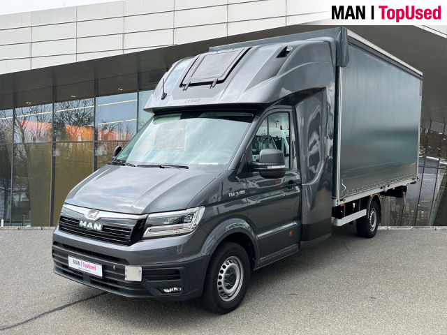 MAN TGE 3.180 4X2F SB Euro6 Klima ZV - Ponyvás kisteherautó: 1 kép. MAN TGE 3.180 4X2F SB Euro6 Klima ZV - Ponyvás kisteherautó: 1 kép.