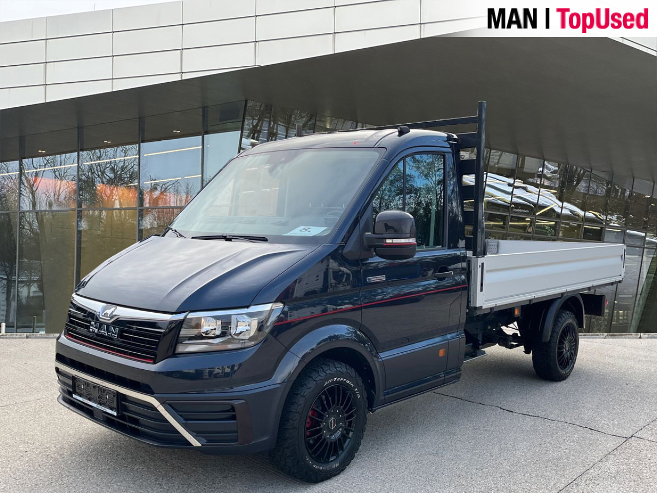 MAN TGE 3.180 4X4 Individual SB, Automatic, Flat bed - Platós kisteherautó: 1 kép. MAN TGE 3.180 4X4 Individual SB, Automatic, Flat bed - Platós kisteherautó: 1 kép.