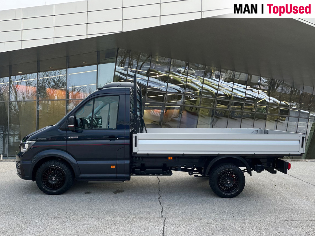 MAN TGE 3.180 4X4 Individual SB, Automatic, Flat bed - Platós kisteherautó: 3 kép. MAN TGE 3.180 4X4 Individual SB, Automatic, Flat bed - Platós kisteherautó: 3 kép.