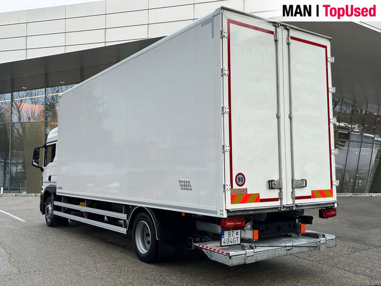 MAN TGM 18.290 4x2 BL CH Euro6 Klima AHK Luftfeder ZV - Dobozos felépítményű teherautó: 3 kép. MAN TGM 18.290 4x2 BL CH Euro6 Klima AHK Luftfeder ZV - Dobozos felépítményű teherautó: 3 kép.