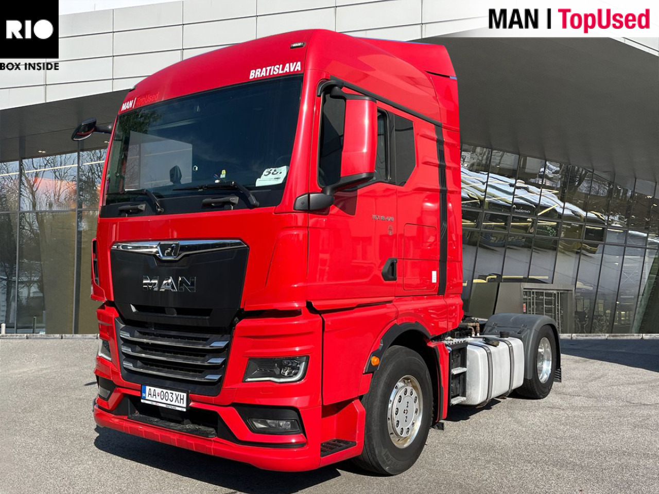 MAN TGX 18.470 4x2 BL SA Euro6 Retarder Klima ZV - Nyergesvontató: 1 kép. MAN TGX 18.470 4x2 BL SA Euro6 Retarder Klima ZV - Nyergesvontató: 1 kép.