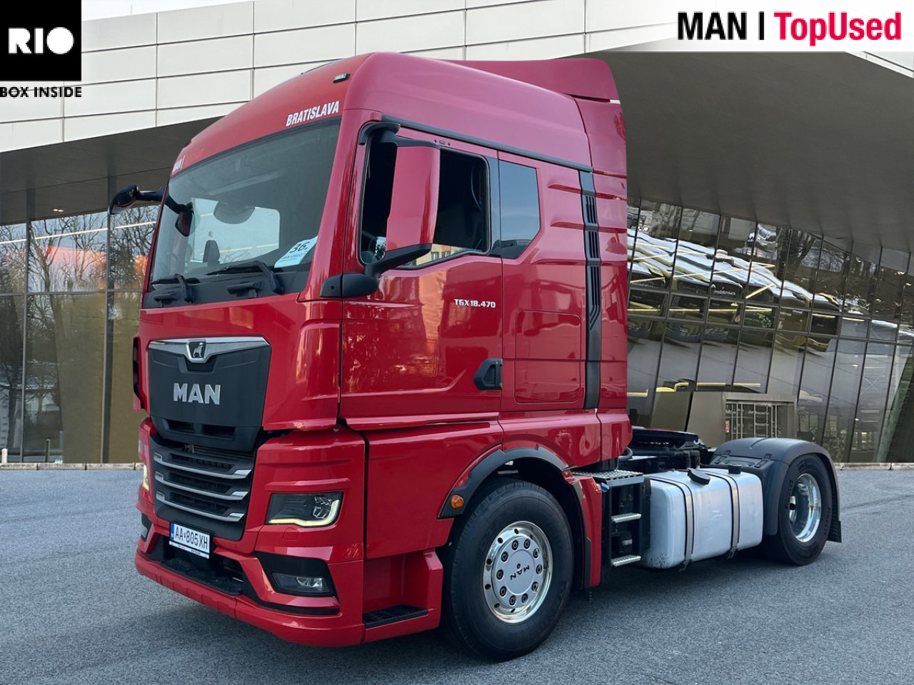MAN TGX 18.470 4x2 BL SA Euro6 Retarder Klima ZV - Nyergesvontató: 1 kép. MAN TGX 18.470 4x2 BL SA Euro6 Retarder Klima ZV - Nyergesvontató: 1 kép.