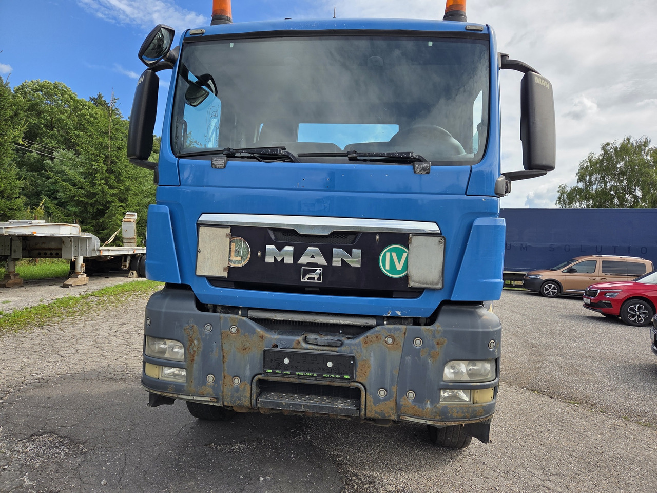 MAN TGS 26.400 6X4BB 20 TON abrollkipper - Horgos rakodó teherautó: 2 kép. MAN TGS 26.400 6X4BB 20 TON abrollkipper - Horgos rakodó teherautó: 2 kép.