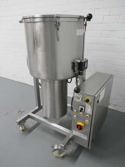 Glass vacuum tumbler VSM150 - Élelmiszer-feldolgozó gép: 2 kép. Glass vacuum tumbler VSM150 - Élelmiszer-feldolgozó gép: 2 kép.