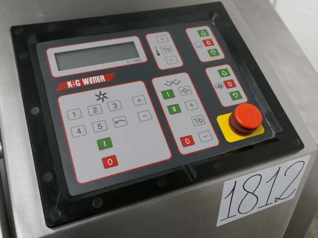 Élelmiszer-feldolgozó gép K+G Wetter cutter SM120STL: 7 kép.