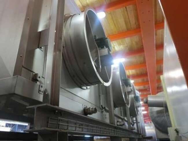 Kaak twin spiral freezer - Élelmiszer-feldolgozó gép: 2 kép. Kaak twin spiral freezer - Élelmiszer-feldolgozó gép: 2 kép.