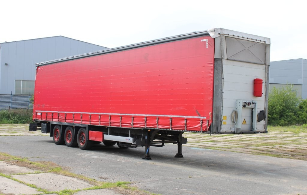 Schmitz Cargobull SCB*S3T VARIOS, ZVEDACÍ NÁPRAVA - Ponyvás félpótkocsi: 1 kép. Schmitz Cargobull SCB*S3T VARIOS, ZVEDACÍ NÁPRAVA - Ponyvás félpótkocsi: 1 kép.