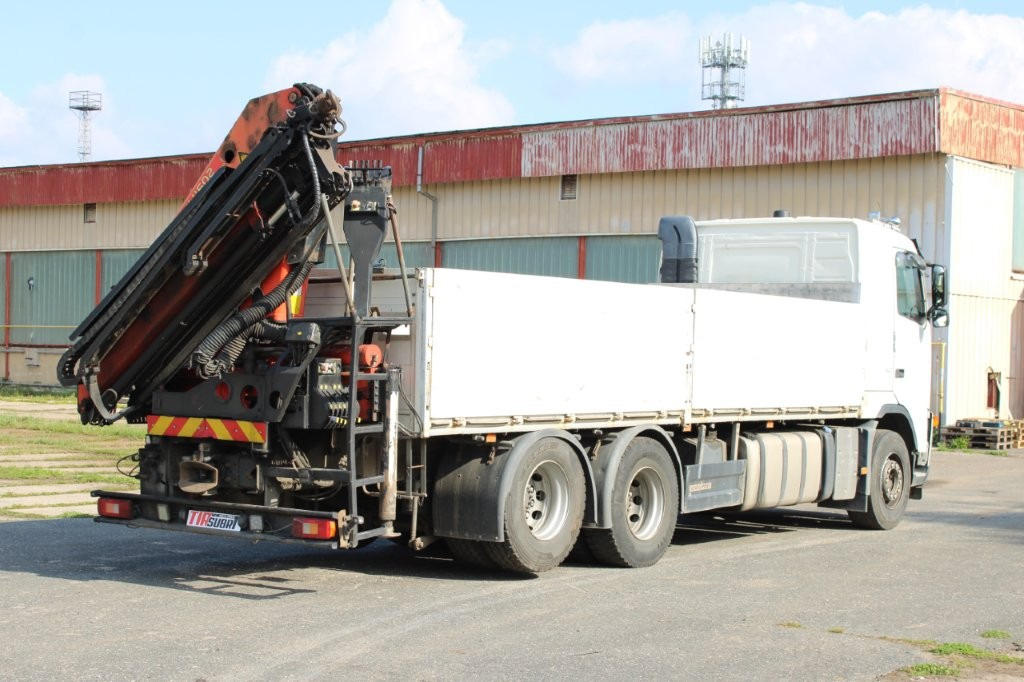 Volvo Volvo FH 13 400 62R PALFINGER PK 11502 EURO 5 - Platós teherautó, Darus autó: 4 kép. Volvo Volvo FH 13 400 62R PALFINGER PK 11502 EURO 5 - Platós teherautó, Darus autó: 4 kép.