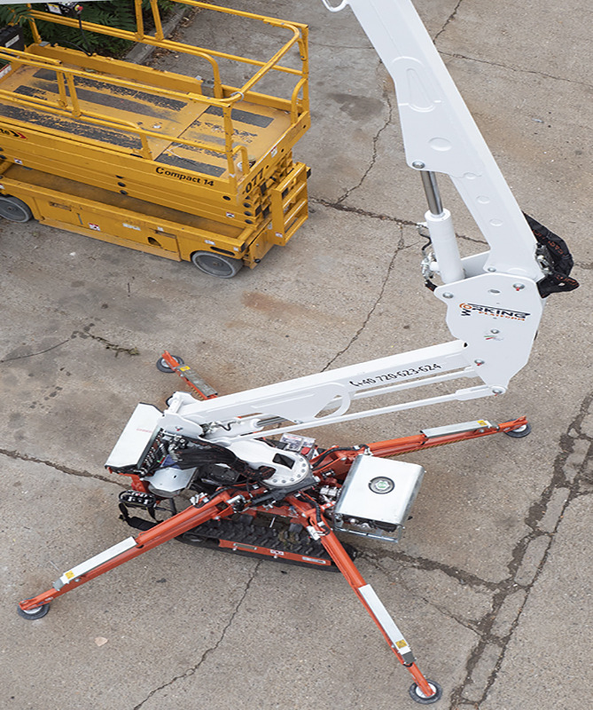 Easylift R180 - Ollós emelő: 5 kép. Easylift R180 - Ollós emelő: 5 kép.