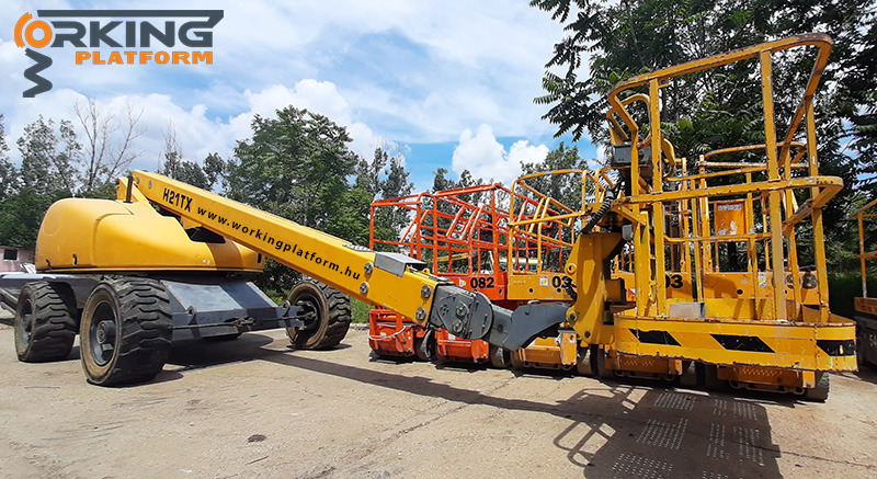 HAULOTTE H 21 TX - Személyemelő: 3 kép. HAULOTTE H 21 TX - Személyemelő: 3 kép.