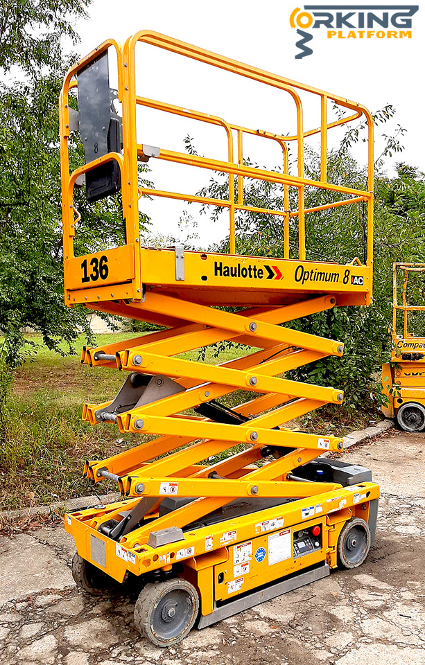 Haulotte Optimum 8 - Ollós emelő: 4 kép. Haulotte Optimum 8 - Ollós emelő: 4 kép.