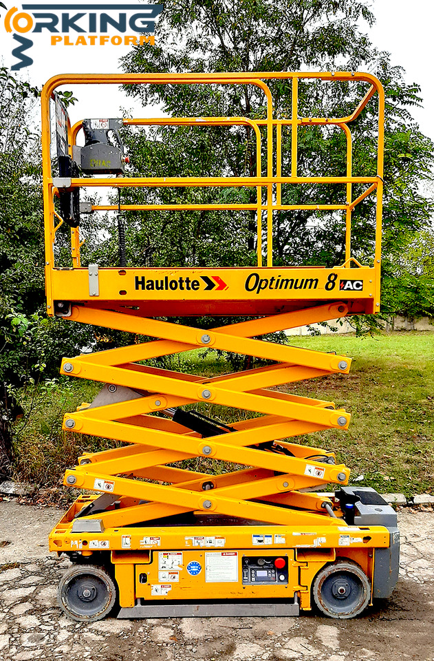 Haulotte Optimum 8 - Ollós emelő: 2 kép. Haulotte Optimum 8 - Ollós emelő: 2 kép.