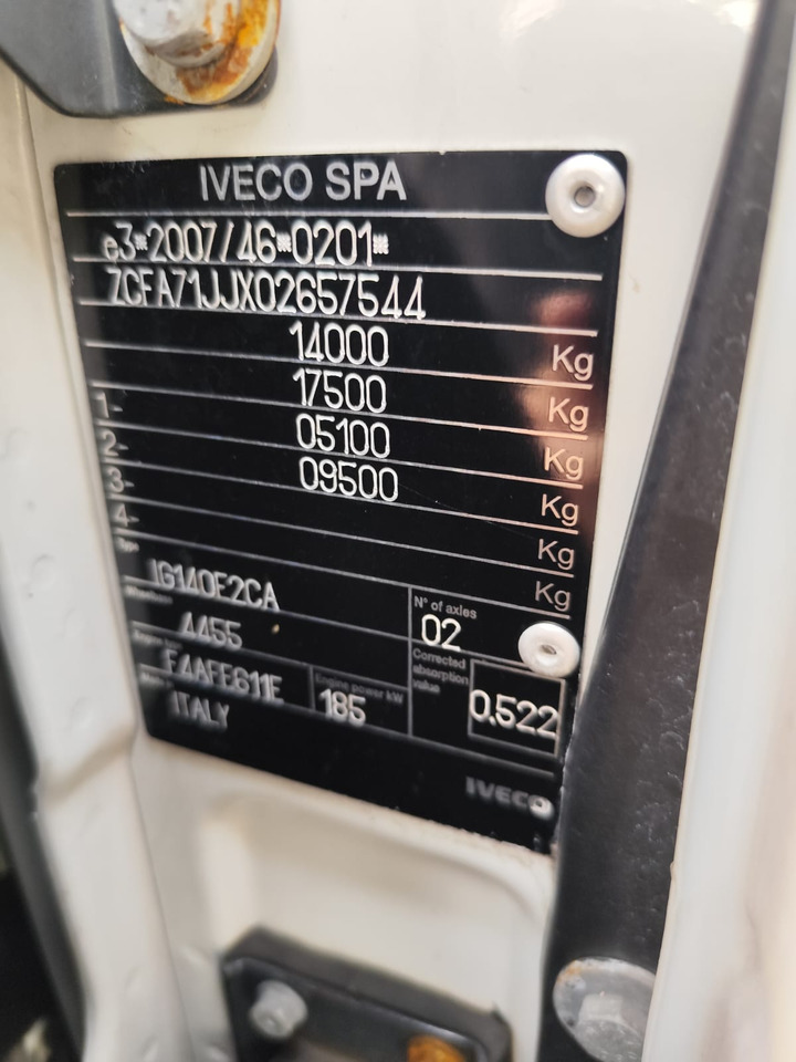 IVECO EUROCARGO 140-250 - Alvaz teherautó: 5 kép. IVECO EUROCARGO 140-250 - Alvaz teherautó: 5 kép.