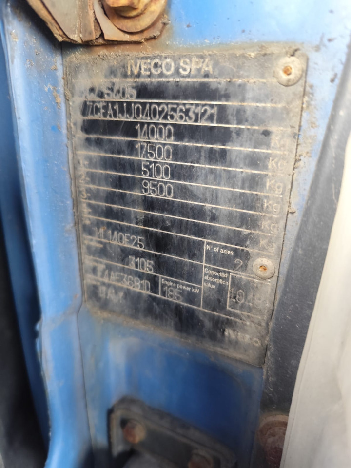 IVECO EUROCARGO 140E25 - Alvaz teherautó: 2 kép. IVECO EUROCARGO 140E25 - Alvaz teherautó: 2 kép.