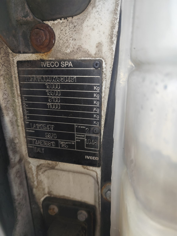 IVECO EUROCARGO 160E25K - Darus autó: 3 kép. IVECO EUROCARGO 160E25K - Darus autó: 3 kép.