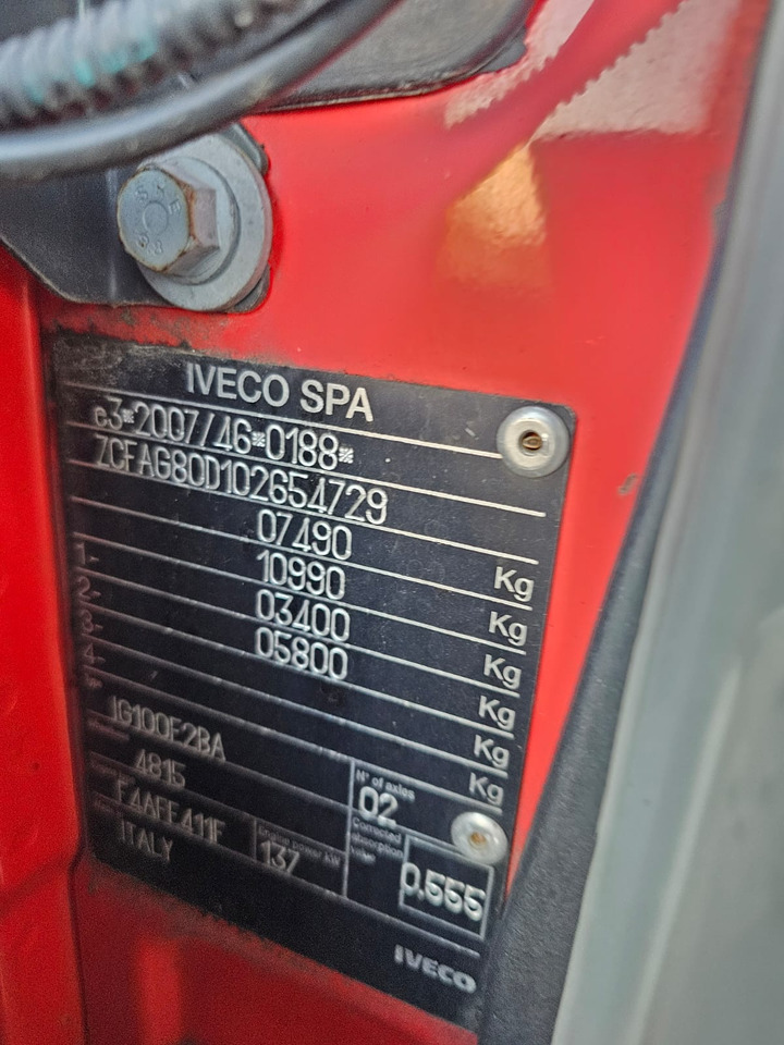 IVECO EUROCARGO 80-190 - Alvaz teherautó: 2 kép. IVECO EUROCARGO 80-190 - Alvaz teherautó: 2 kép.