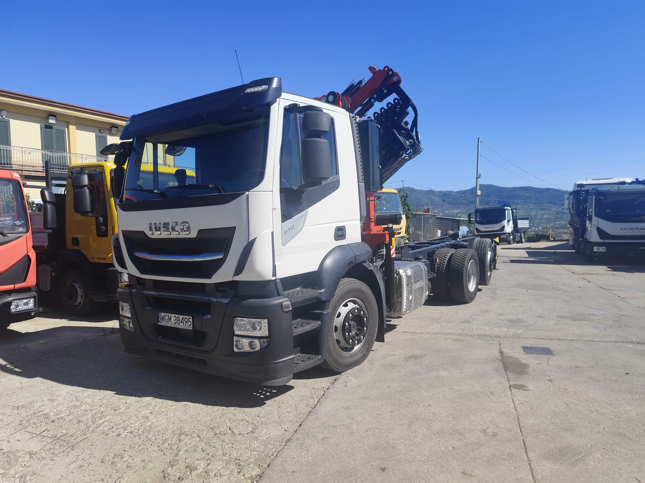IVECO STRALIS AD 260S31 XP - Darus autó: 1 kép. IVECO STRALIS AD 260S31 XP - Darus autó: 1 kép.