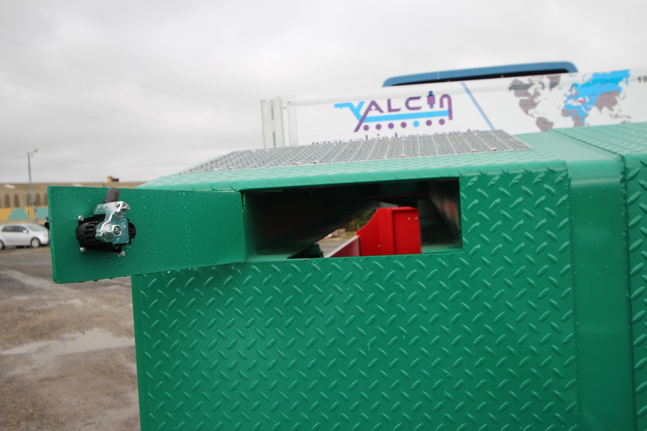 Félpótkocsi mélybölcsős a következők szállításához nehézgépek YALCIN: 9 kép.