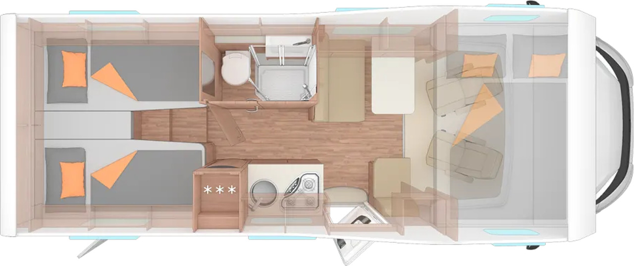 Wohnmobil Weinsberg CaraHome 650 MEG - Alkóvos lakóautó: 2 kép. Wohnmobil Weinsberg CaraHome 650 MEG - Alkóvos lakóautó: 2 kép.