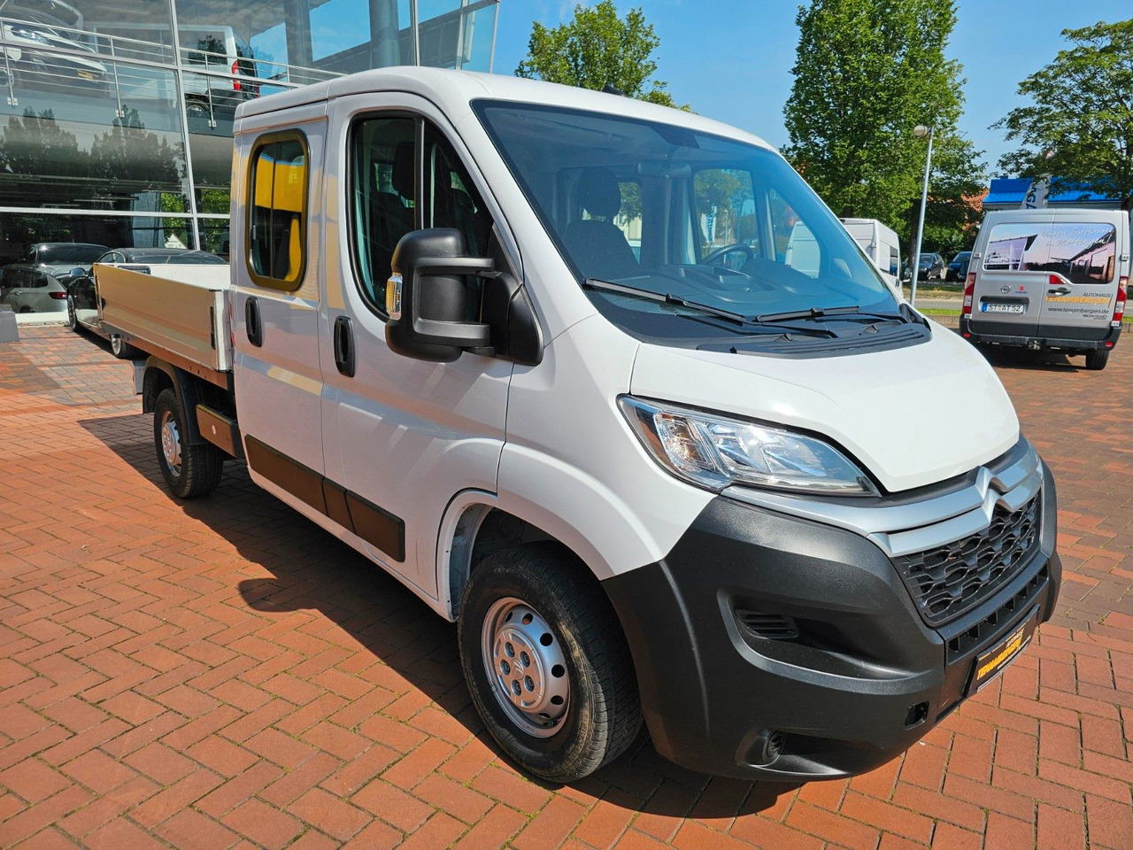 Citroën Jumper Pritsche DoKA L3 2,2 Klima AHK - Platós kisteherautó, Duplakabinos kisteherautó: 3 kép. Citroën Jumper Pritsche DoKA L3 2,2 Klima AHK - Platós kisteherautó, Duplakabinos kisteherautó: 3 kép.