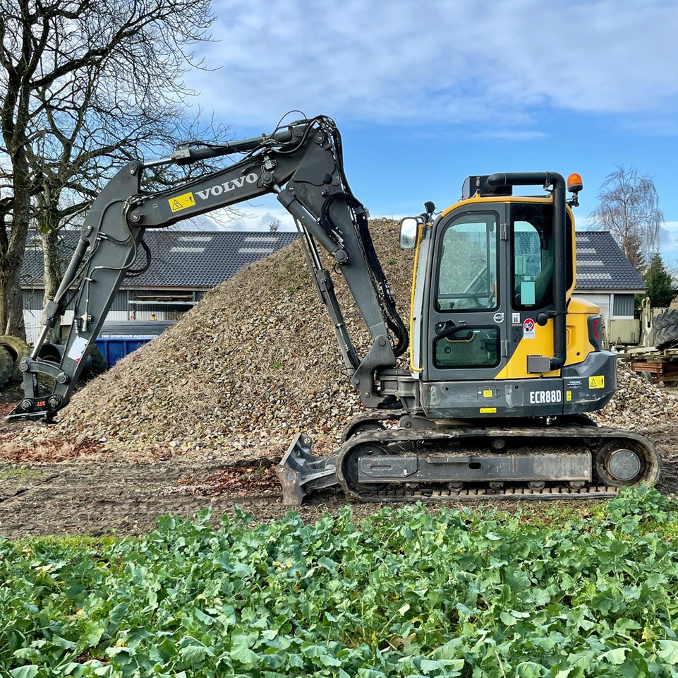 VOLVO ECR88D - Kotrógép: 5 kép. VOLVO ECR88D - Kotrógép: 5 kép.