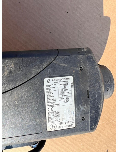 Eberspächer AITRONIC D2 - Fűtés/ Szellőzés gep: 5 kép. Eberspächer AITRONIC D2 - Fűtés/ Szellőzés gep: 5 kép.