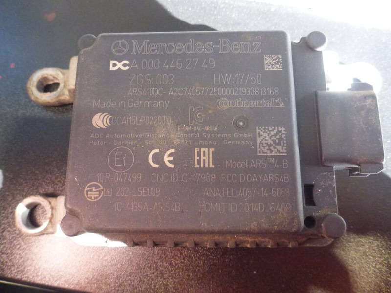 Mercedes-Benz ZGS003 - Érzékelő: 1 kép. Mercedes-Benz ZGS003 - Érzékelő: 1 kép.