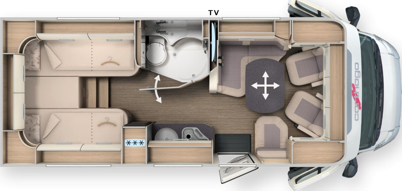 Carthago C1-tourer T 143 KB LE comfort 2025 *MB*LED*2xTV* - Félintegrált lakóautó: 2 kép. Carthago C1-tourer T 143 KB LE comfort 2025 *MB*LED*2xTV* - Félintegrált lakóautó: 2 kép.