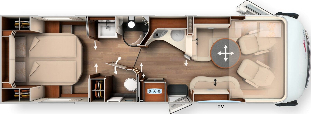 Carthago chic e-line I 64 XL QB MJ2025*MB*Autark*SKY*Voll - Integrált lakóautó: 2 kép. Carthago chic e-line I 64 XL QB MJ2025*MB*Autark*SKY*Voll - Integrált lakóautó: 2 kép.