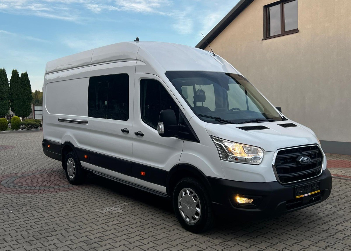 Ford Tramsit Max Doka 6- osobowy Stan jak Nowy Maxi Salon Polska - Duplakabinos kisteherautó: 3 kép. Ford Tramsit Max Doka 6- osobowy Stan jak Nowy Maxi Salon Polska - Duplakabinos kisteherautó: 3 kép.