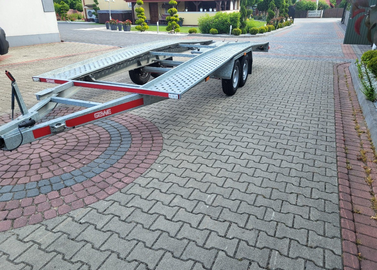 GEWE DMC 270kg długa 5m nowa nie używana Dmc Stan Idealny nowy - Pótkocsi autószállító: 3 kép. GEWE DMC 270kg długa 5m nowa nie używana Dmc Stan Idealny nowy - Pótkocsi autószállító: 3 kép.