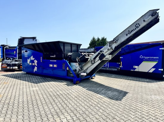 Eggersmann Forus SE 250 - Ipari aprítógép: 1 kép. Eggersmann Forus SE 250 - Ipari aprítógép: 1 kép.