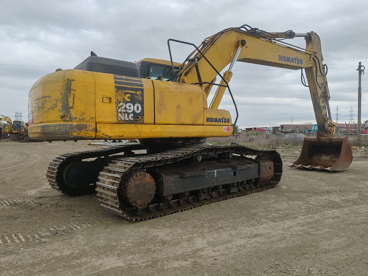 Komatsu PC290NLC-7K - Kotrógép: 5 kép. Komatsu PC290NLC-7K - Kotrógép: 5 kép.