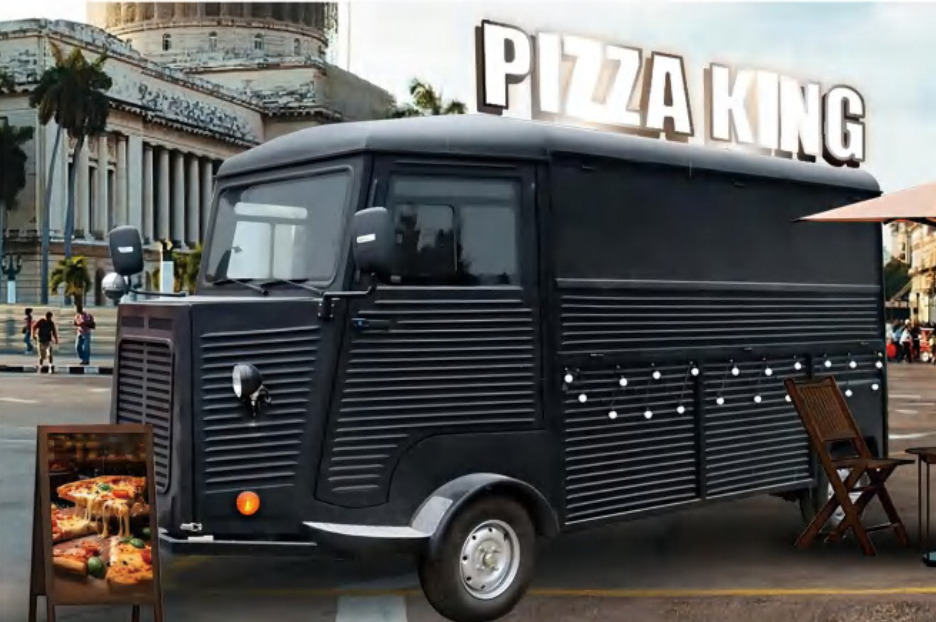 Deli Star Trailer Retro Frenchie FR 4800 Electric - EU standards - Büfékocsi: 1 kép. Deli Star Trailer Retro Frenchie FR 4800 Electric - EU standards - Büfékocsi: 1 kép.