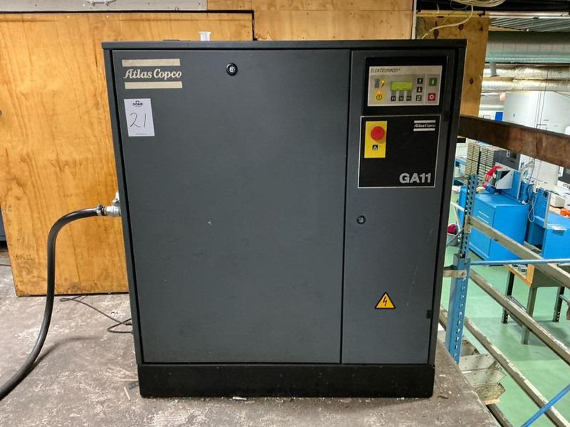 Atlas-Copco GA 11 FF - Fémmegmunkáló gép: 3 kép. Atlas-Copco GA 11 FF - Fémmegmunkáló gép: 3 kép.