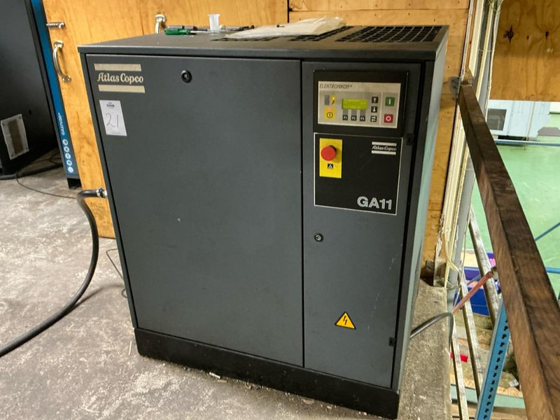 Atlas-Copco GA 11 FF - Fémmegmunkáló gép: 1 kép. Atlas-Copco GA 11 FF - Fémmegmunkáló gép: 1 kép.
