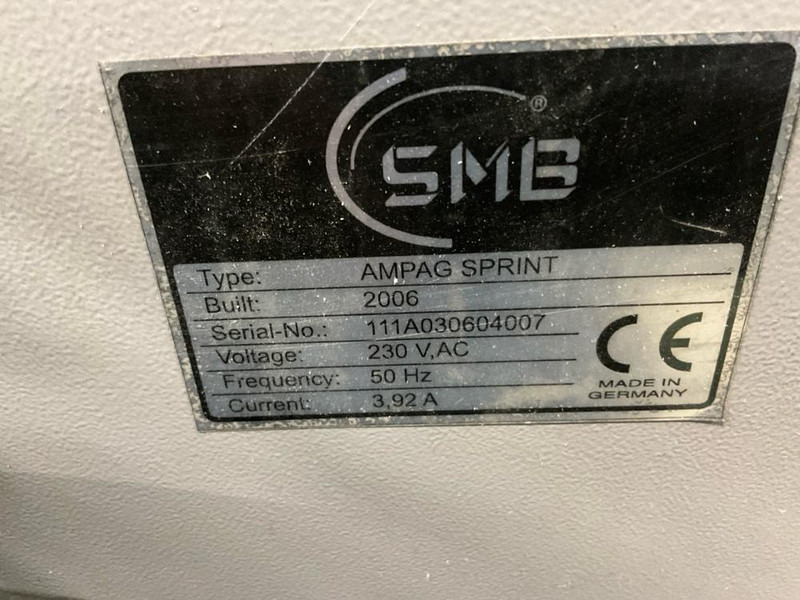 CYCLOP SMB AMPAG SPRINT - Építőipari gépek: 3 kép. CYCLOP SMB AMPAG SPRINT - Építőipari gépek: 3 kép.