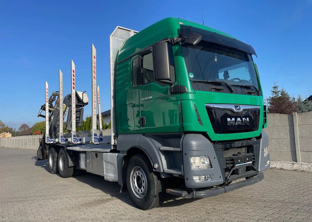 MAN TGX 26.500, 6x4, HDS EPSILOM M12Z, do transportu drewna. - Rönkszállító teherautó, Darus autó: 3 kép. MAN TGX 26.500, 6x4, HDS EPSILOM M12Z, do transportu drewna. - Rönkszállító teherautó, Darus autó: 3 kép.