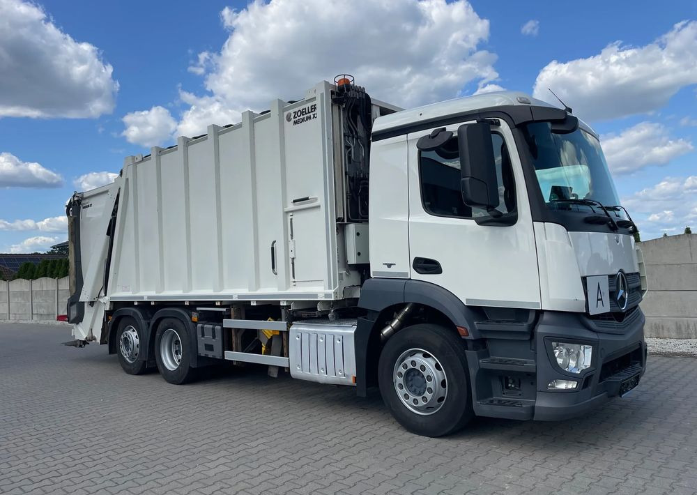 Mercedes-Benz ANTOS 2533, EURO6/ ŚMECIARKA/ ZOLLER/ DELTA - Szemetesautó: 4 kép. Mercedes-Benz ANTOS 2533, EURO6/ ŚMECIARKA/ ZOLLER/ DELTA - Szemetesautó: 4 kép.