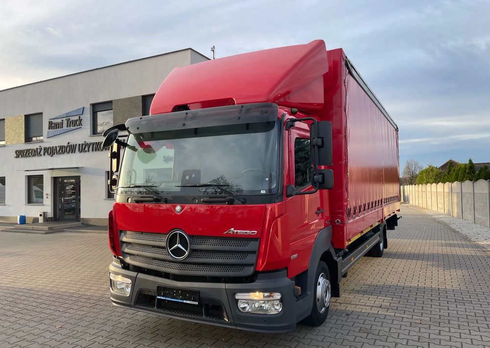 Mercedes-Benz ATEGO 818, Klima, webasto, 17 euro palet! - Ponyvás teherautó: 1 kép. Mercedes-Benz ATEGO 818, Klima, webasto, 17 euro palet! - Ponyvás teherautó: 1 kép.