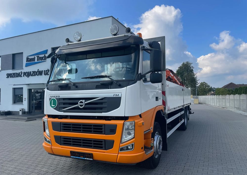 Volvo FM410 EURO 5, HDS ATLAS 165.2E-A2 RADIO STEROWANY, ZABUDOWA 7,1 m! - Platós teherautó, Darus autó: 1 kép. Volvo FM410 EURO 5, HDS ATLAS 165.2E-A2 RADIO STEROWANY, ZABUDOWA 7,1 m! - Platós teherautó, Darus autó: 1 kép.