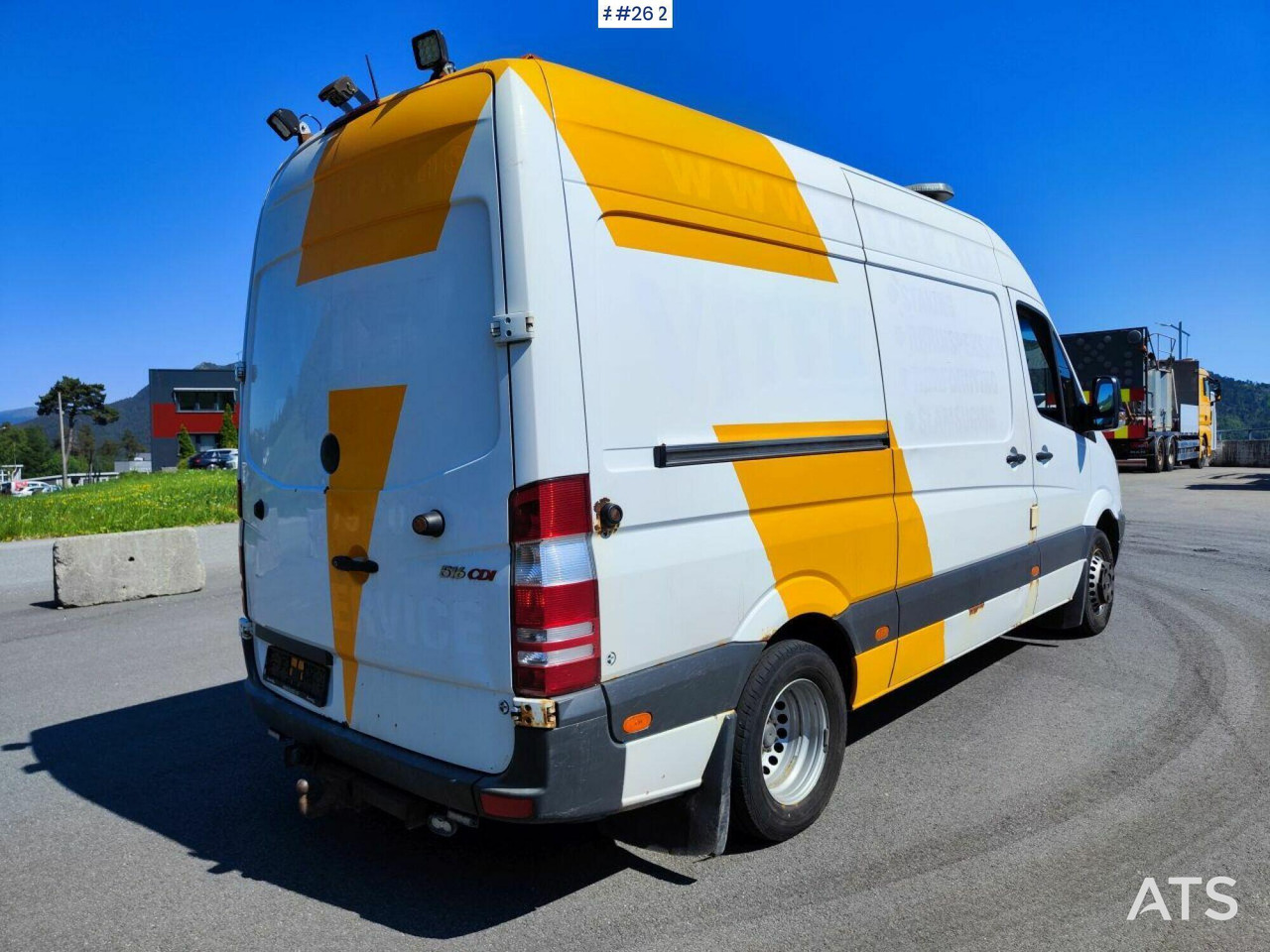 2014 Mercedes Sprinter 516CDI Wash truck. Feierabend & Fock, Steam. - Furgon: 4 kép. 2014 Mercedes Sprinter 516CDI Wash truck. Feierabend & Fock, Steam. - Furgon: 4 kép.