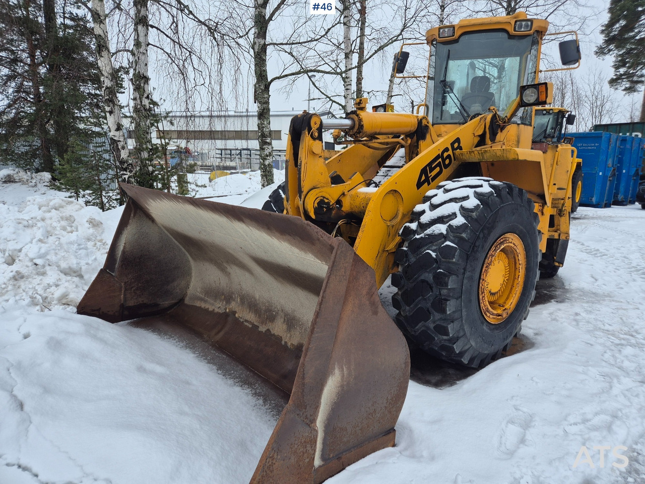 Gumikerekes homlokrakodó JCB 456 ZX Pyöräkuormaaja: 8 kép.