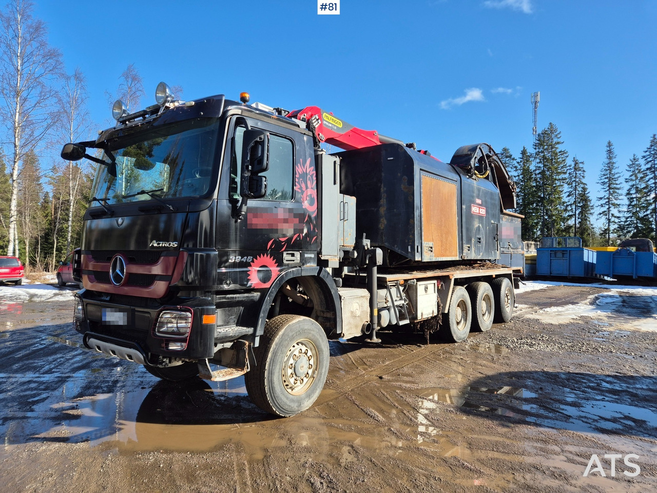 Jenz HEM 820 Autohakkuri sekä nostin - Faaprító: 2 kép. Jenz HEM 820 Autohakkuri sekä nostin - Faaprító: 2 kép.