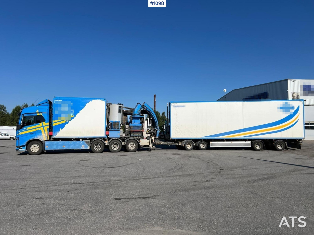 Volvo FH16 8*4 Flishugg - Faaprító: 1 kép. Volvo FH16 8*4 Flishugg - Faaprító: 1 kép.