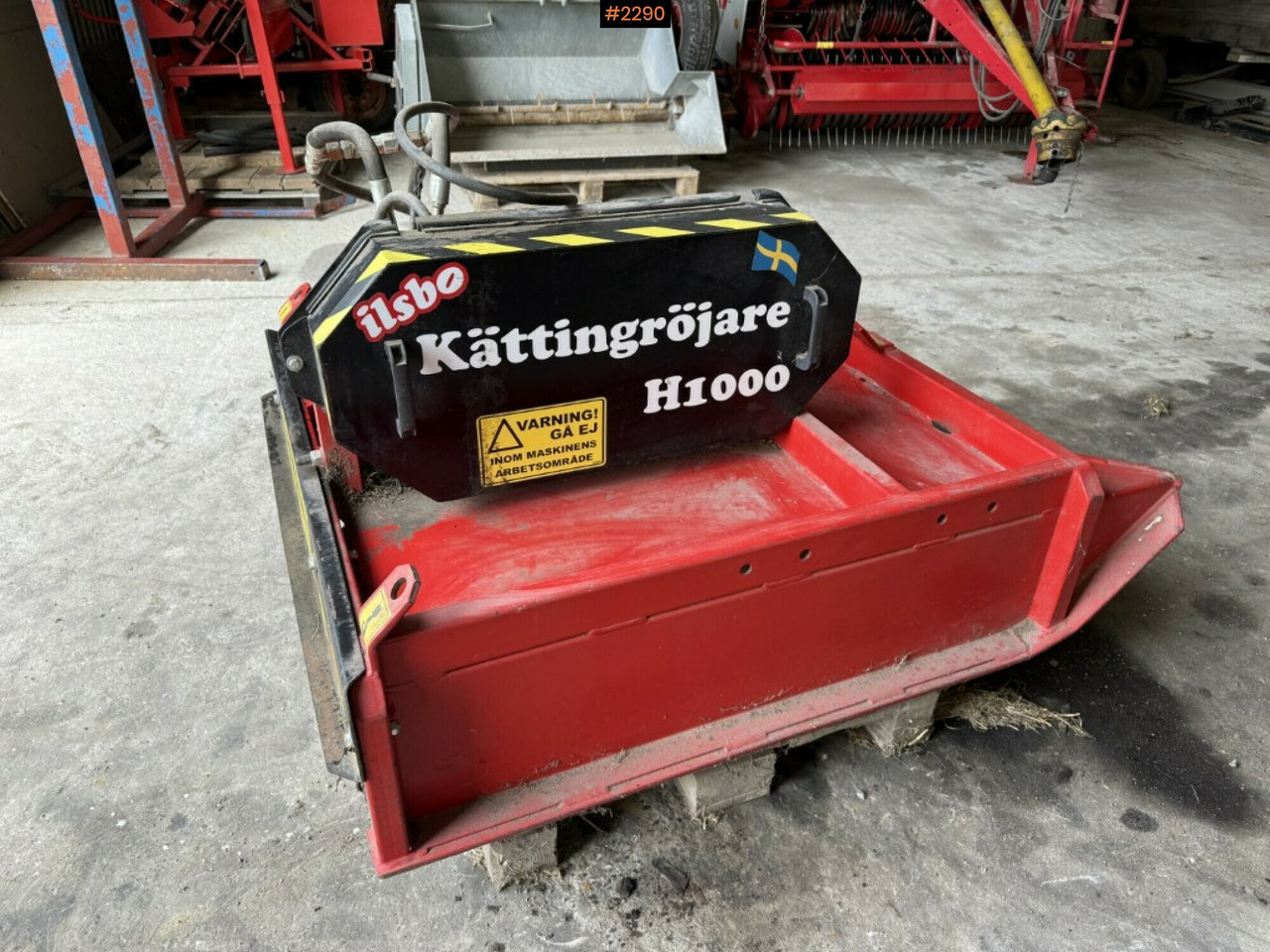 Ilsbo H1000 chain mulchers - Erdészeti gép: 2 kép. Ilsbo H1000 chain mulchers - Erdészeti gép: 2 kép.
